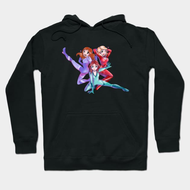 Damsel Superheroes Hoodie by Damsels of Dorkington